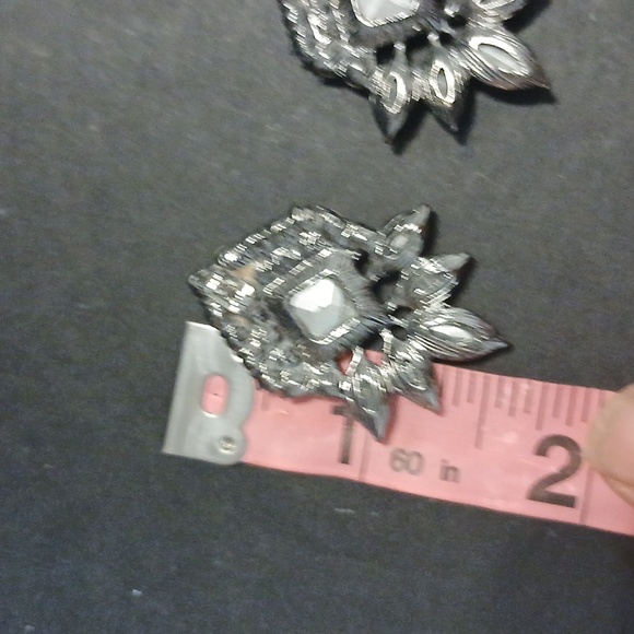 Rhine stone earrings - Picture 6 of 7